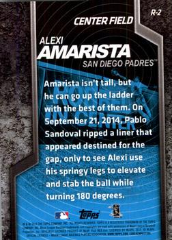 2015 Topps - Robbed #R-2 Alexi Amarista Back
