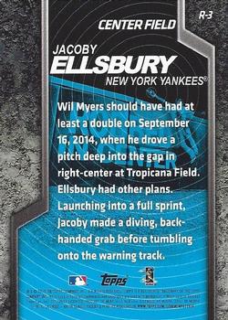 2015 Topps - Robbed #R-3 Jacoby Ellsbury Back