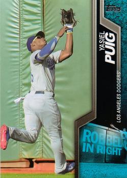 2015 Topps - Robbed #R-9 Yasiel Puig Front