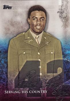 2015 Topps - The Jackie Robinson Story #JR-2 Serving His Country Front