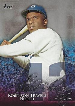 2015 Topps - The Jackie Robinson Story #JR-5 Robinson Travels North Front
