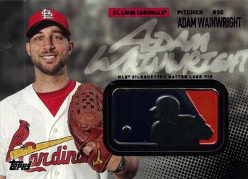 2015 Topps - Logoman Pin #MSBL-24 Adam Wainwright Front