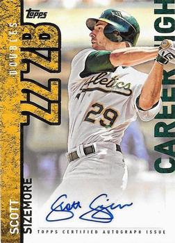 2015 Topps - Career High Autographs (Series One) #CH-SS Scott Sizemore Front