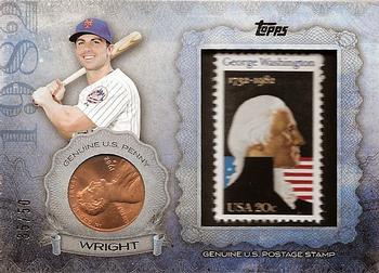 2015 Topps - Birth Year Coin and Stamp Penny #CS-25 David Wright Front