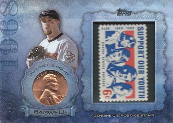 2015 Topps - Birth Year Coin and Stamp Penny #CS-27 Jeff Bagwell Front