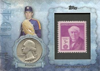 2015 Topps - Birth Year Coin and Stamp Quarter #CS-18 Nolan Ryan Front