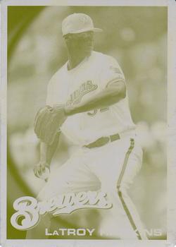 2010 Topps Update - Printing Plates Yellow #US-246 LaTroy Hawkins Front