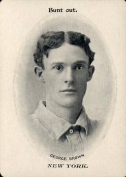1906 Fan Craze N.L. (WG2) #NNO George Browne Front