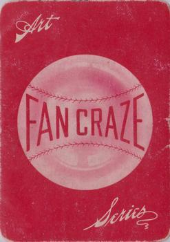 1906 Fan Craze N.L. (WG2) #NNO Orval Overall Back