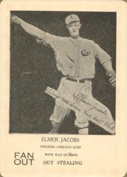 1924 WG7   Walter Mails Card Game #NNO Elmer Jacobs Front