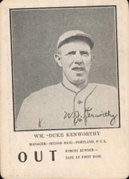 1924 WG7   Walter Mails Card Game #NNO Duke Kenworthy Front