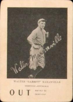 1924 WG7   Walter Mails Card Game #NNO Rabbit Maranville Front