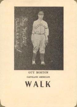 1924 WG7   Walter Mails Card Game #NNO Guy Morton Front