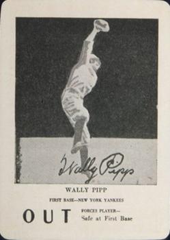 1924 WG7   Walter Mails Card Game #NNO Wally Pipp Front