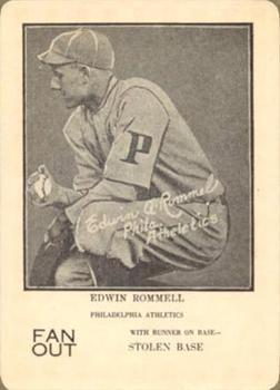 1924 WG7   Walter Mails Card Game #NNO Eddie Rommel Front