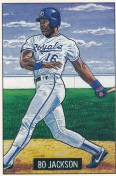 1987 Baseball Cards Magazine Repli-cards #2 Bo Jackson Front