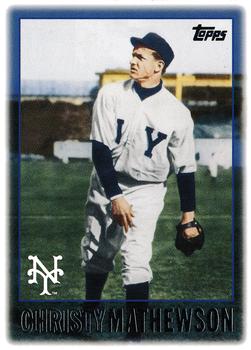 2010 Topps Update - Vintage Legends Collection #VLC-33 Christy Mathewson Front