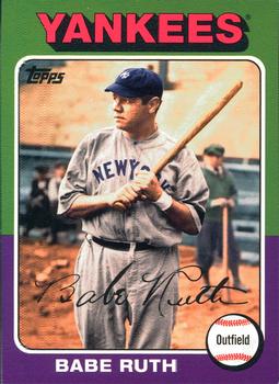 2010 Topps Update - Vintage Legends Collection #VLC-31 Babe Ruth Front