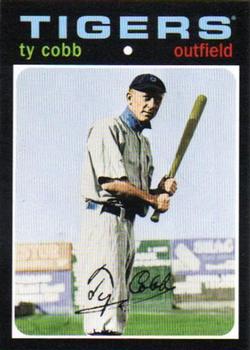 2010 Topps Update - Vintage Legends Collection #VLC-36 Ty Cobb Front
