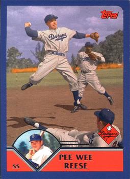 2010 Topps Update - Vintage Legends Collection #VLC-44 Pee Wee Reese Front