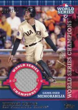 2015 Topps - World Series Champion Relics #WCR-HP Hunter Pence Front