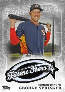 2015 Topps - Future Stars Pin #FS-03 George Springer Front