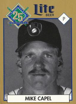 1994 Miller Brewing Milwaukee Brewers #NNO Mike Capel Front