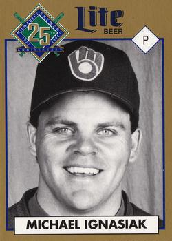1994 Miller Brewing Milwaukee Brewers #NNO Mike Ignasiak Front