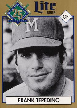 1994 Miller Brewing Milwaukee Brewers #NNO Frank Tepedino Front