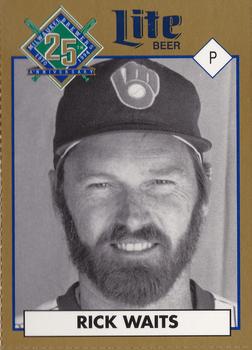 1994 Miller Brewing Milwaukee Brewers #NNO Rick Waits Front