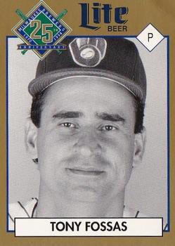 1994 Miller Brewing Milwaukee Brewers #NNO Tony Fossas Front
