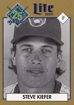 1994 Miller Brewing Milwaukee Brewers #NNO Steve Kiefer Front