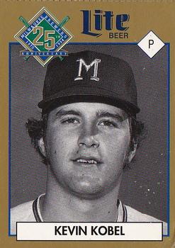 1994 Miller Brewing Milwaukee Brewers #NNO Kevin Kobel Front