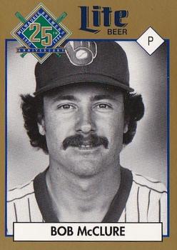 1994 Miller Brewing Milwaukee Brewers #NNO Bob McClure Front