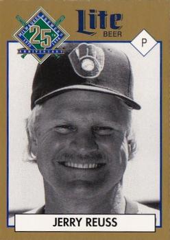 1994 Miller Brewing Milwaukee Brewers #NNO Jerry Reuss Front