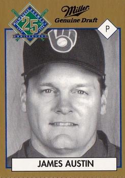 1994 Miller Brewing Milwaukee Brewers #NNO James Austin Front