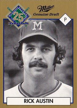 1994 Miller Brewing Milwaukee Brewers #NNO Rick Austin Front