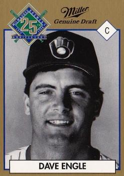 1994 Miller Brewing Milwaukee Brewers #NNO Dave Engle Front
