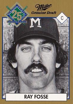 1994 Miller Brewing Milwaukee Brewers #NNO Ray Fosse Front