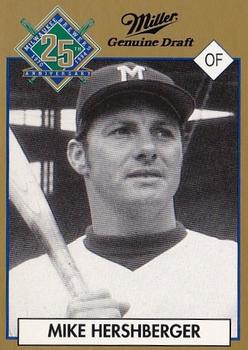 1994 Miller Brewing Milwaukee Brewers #NNO Mike Hershberger Front