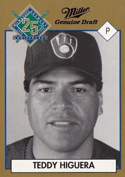 1994 Miller Brewing Milwaukee Brewers #NNO Teddy Higuera Front