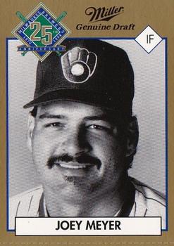 1994 Miller Brewing Milwaukee Brewers #NNO Joey Meyer Front