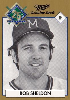 1994 Miller Brewing Milwaukee Brewers #NNO Bob Sheldon Front