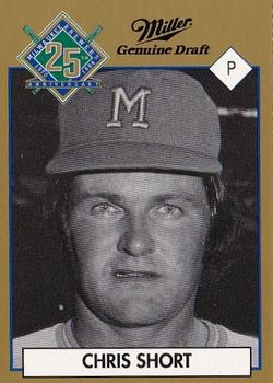1994 Miller Brewing Milwaukee Brewers #NNO Chris Short Front