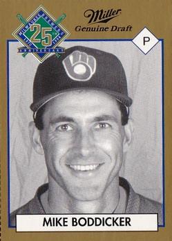 1994 Miller Brewing Milwaukee Brewers #NNO Mike Boddicker Front
