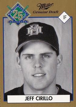1994 Miller Brewing Milwaukee Brewers #NNO Jeff Cirillo Front