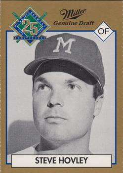 1994 Miller Brewing Milwaukee Brewers #NNO Steve Hovley Front