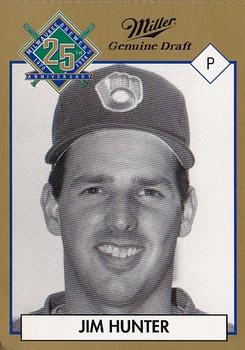 1994 Miller Brewing Milwaukee Brewers #NNO Jim Hunter Front