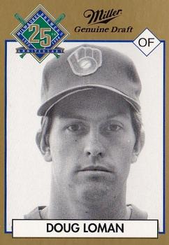 1994 Miller Brewing Milwaukee Brewers #NNO Doug Loman Front