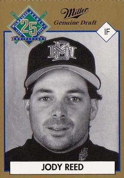 1994 Miller Brewing Milwaukee Brewers #NNO Jody Reed Front